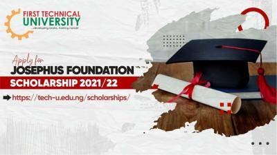 First Tech-U Josephus Foundation scholarship for 2021/2022 session