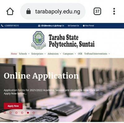 Taraba State Polytechnic Post-UTME 2021: Eligibility and Registration details