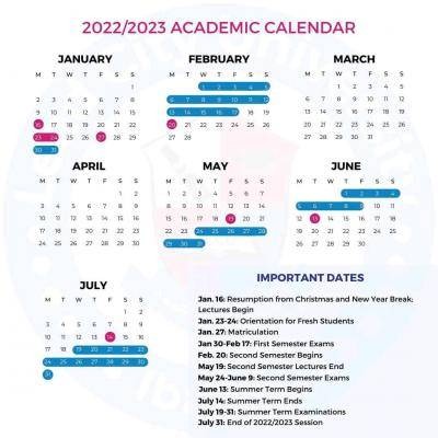 Lead City University revised academic calendar, 2022/2023 - Myschool