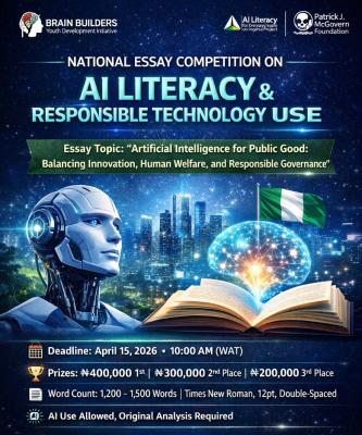 Brain Builders Youth Development Initiative National Essay Competition