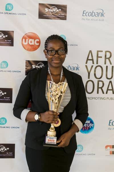 15-Year-Old Pupil Emerges Winner of Africa's Young Orators, Moves on to Speak in UK