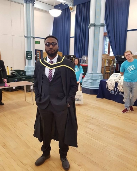 UNN First Class Graduate Bags Distinction at UK University; See What He Has To Say