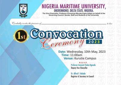 NMU announces 1st Convocation Ceremony
