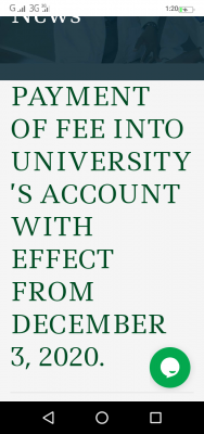 Achievers University announces bank accounts for fee payment