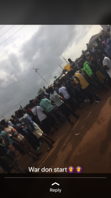 OGITECH students stage protest over fee hike