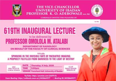 UI announces 619th Inaugural Lecture