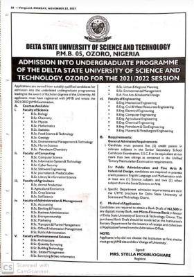 Delta University, Ozoro Post-UTME 2021: eligibility and registration details