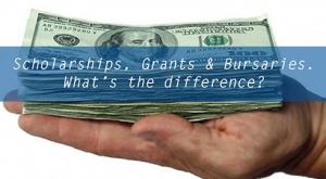 The difference between scholarships, grants and bursaries explained
