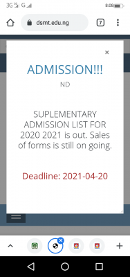 DESOMATECH extends post-UTME registration deadline, 2020/2021