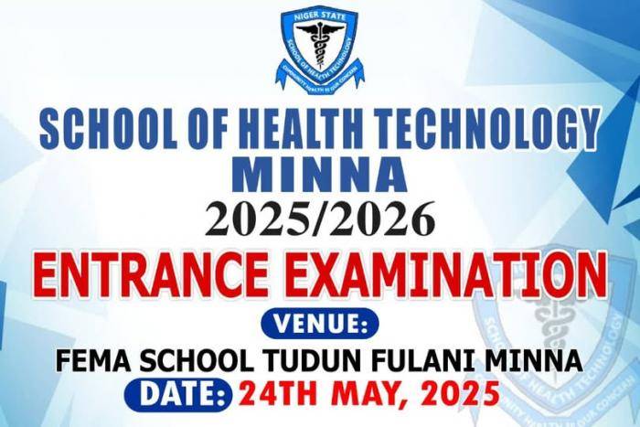 School of Health Tech, Minna announces entrance exam date, 2025/2026