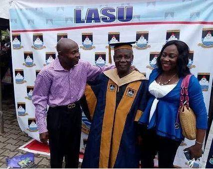 80-Year Old Man Bags Msc Degree from Lagos State University