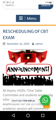 Fed Poly Nekede reschedules 1st semester 2019/2020 CBT exams