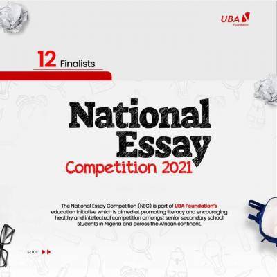 UBA Foundation announces 2021 National Essay Competition finalists