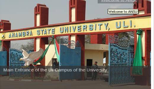 ANSU Admission List, 2018/2019 Out