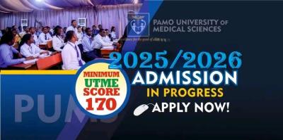 Pamo University of Med. Sciences Post-UTME 2025: Cut-off mark, Eligibility & Registration Details