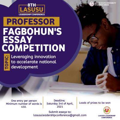 LASU students' Union announces 8th essay competition