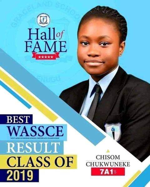 One of 2019 best WAEC student, Chisom Chukwuneke is dead
