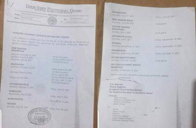 Delta State Polytechnic Ozoro academic calendar for 2020/2021 session -  Myschool