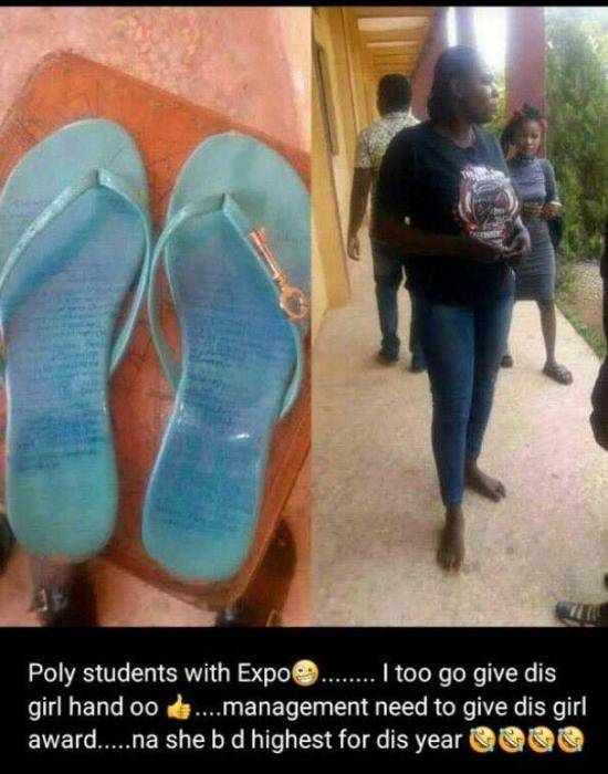 See The Method A Female Student Used To Carry 