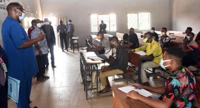 AAUA VC monitors adherence to COVID-19 protocols as the institution resumes