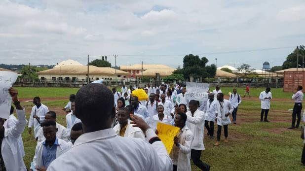 IMSU Medical Students Protest After Spending 11-years in School
