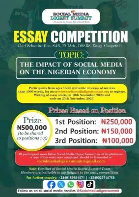 Social Media Digest Summit 2023 Essay Competition