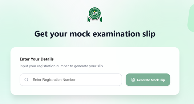 JAMB mock exam slips for 2026 are ready - See simple guidelines to print yours