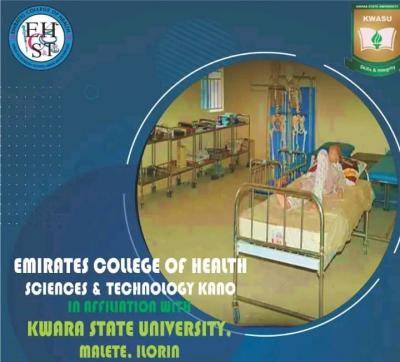 Emirates College of Health Sciences and Technology Affiliated to KWASU screening exercise, 2022/2023