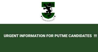 UNN notice to 2020 post UTME candidates on upload of results