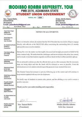 MAUTECH SUG update on NELFUND