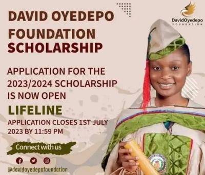 David Oyedepo Scholarship Scheme, 2023