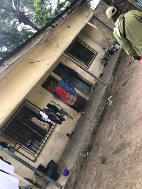 Imo state corps members share photos of the poor state of their lodge
