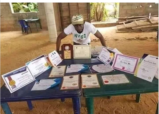 Check out this Corps Member Certificate Collections