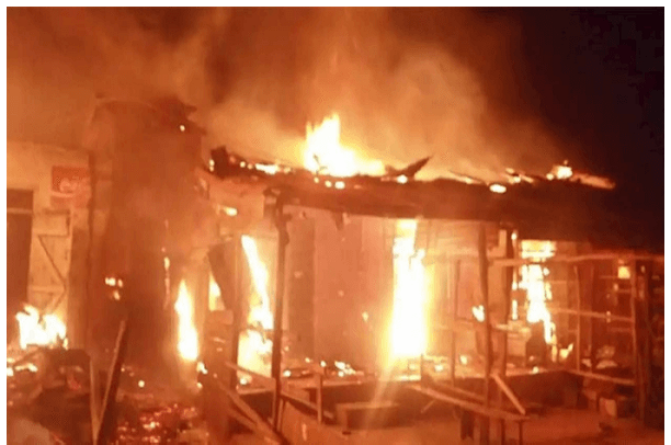 Fire guts federal government girls college Umuahia