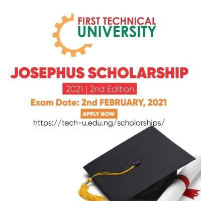 The Technical University, Ibadan Josephus scholarship 2nd edition ,2020/2021 session