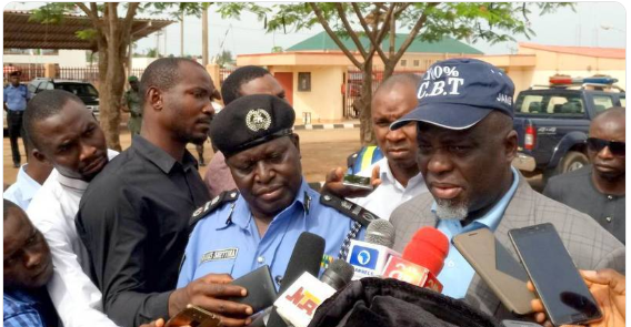 Two JAMB Officials 'Almost Set Ablaze' At Mock Exam Centre In Lagos
