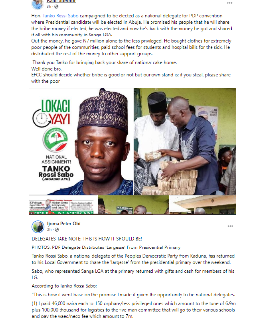 PDP delegate goes viral after revealing he paid WAEC & NECO fees for orphans from the election proceeds
