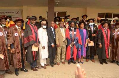 LASUCOM inducts 15th set of medical doctors and 5th set of dental surgeons