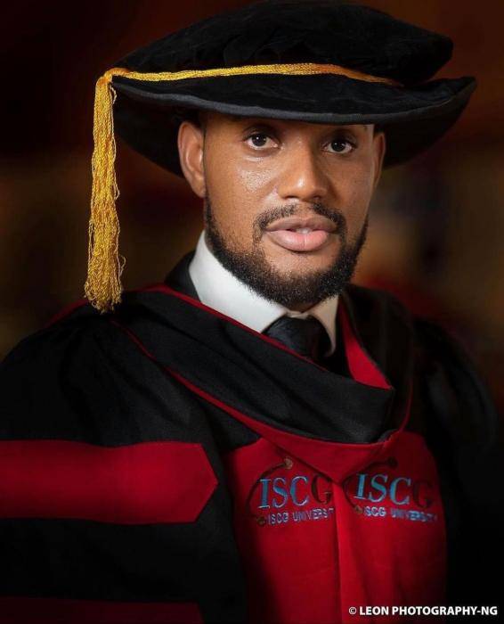 Actor Alexx Ekubo honoured with a Doctorate degree by a Beninese university