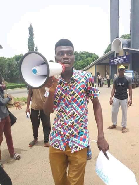 UNILAG reinstates student activist who was suspended for leading a protest