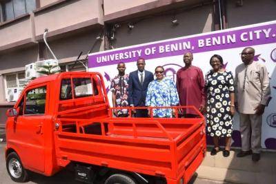 UNIBEN Engineering Faculty produces, showcases light weight utility vehicle