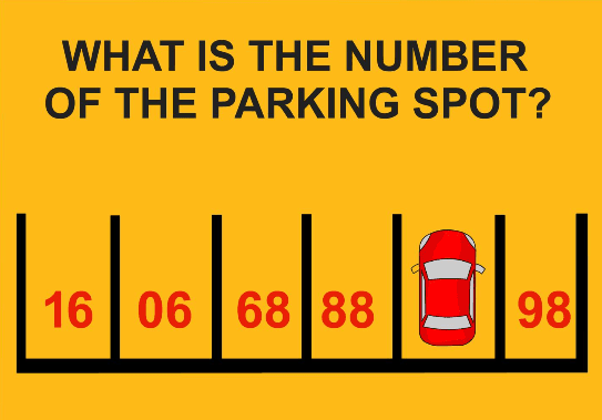 Brain Teaser!  What is The Number of The Parking Spot?