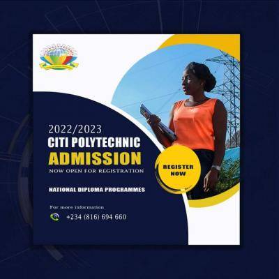 CITI Polytechnic, Abuja admissions, 2022/2023