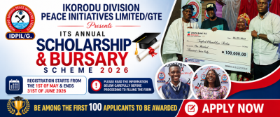 IDPIL announces Bursary and Scholarship Awards for Ikorodu Indegenes, 2026