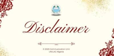 UNILAG scam alert notice to prospective  postgraduate students