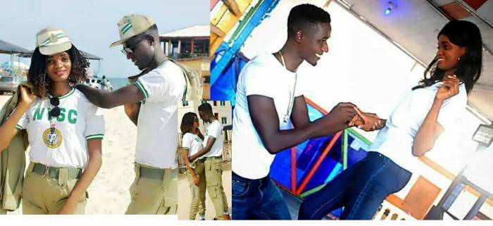 She Said Yes! - NYSC Corper Rejoices as He and Fellow Corper Get Engaged