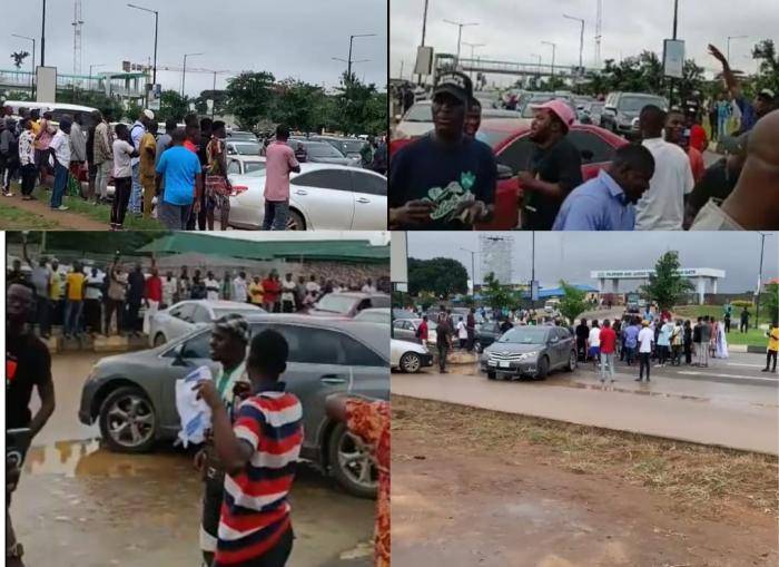 ASUU: NANS block Lagos airport road over prolonged strike