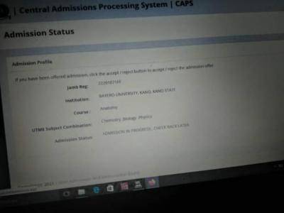 BUK admission list, 2020/2021 out on JAMB CAPS