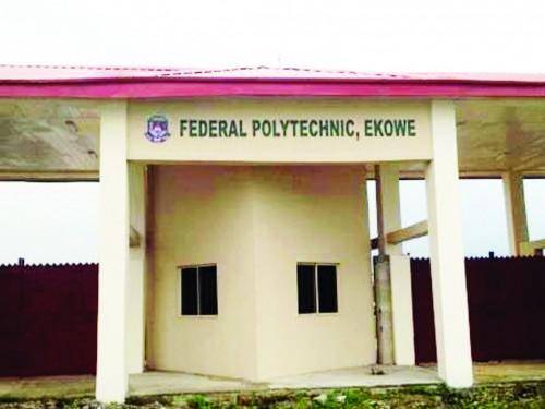 Fed Poly Ekowe Calls for Government's Intervention as Erosion Claims its facilities