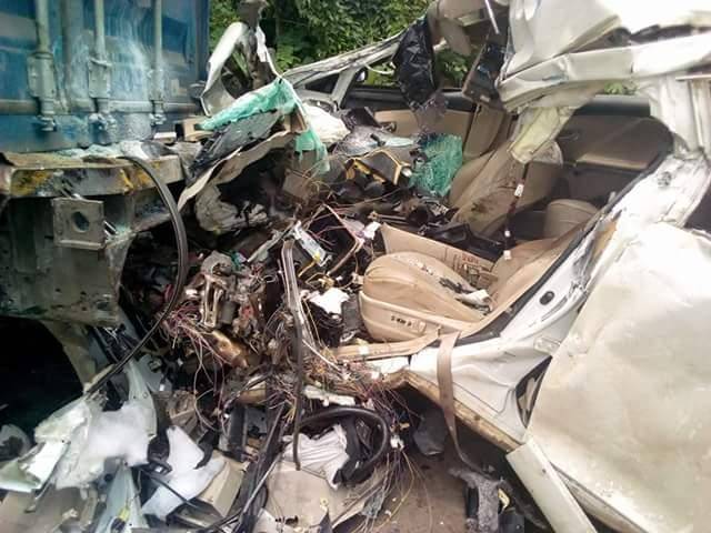 Corps Member and Girlfriend Reportedly Crushed to Death on Their Way to Asaba For Clearance